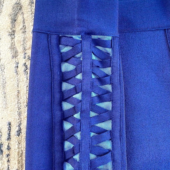 BEBE Bandage Mini Skirt - Picture 2 of 4